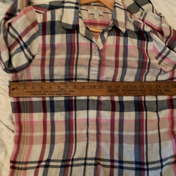 Lucky Brand flannel shirt size large cotton blend super soft - Picture 8 of 10